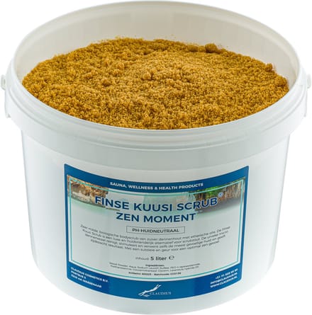 Kuusi Scrub Zen Moment 5 liter - Hydraterende Lichaamsscrub