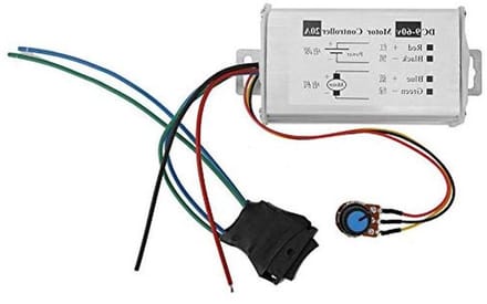 Motor Toerentalregelaar - PWM Controller - Snelheid Instellen - 20A 1200W - 92x52x36mm