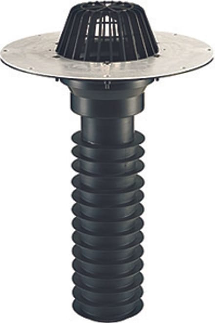 DALLMER Renovatie-dakafvoer 63 T PVC, DN 150, 630391