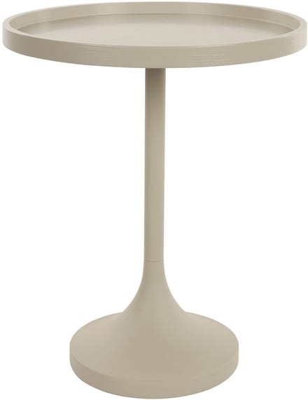 Zuiver Jason Bijzettafel Rond 46 cm Beige