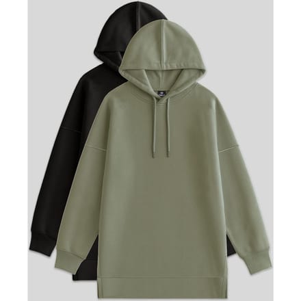 Oversized Hoodie met Zak