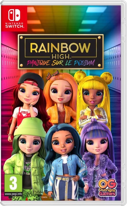 Rainbow High Panique sur le Podium Nintendo SWITCH