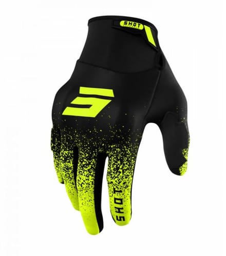 SHOT Drift Edge Neon Geel - Handschoen