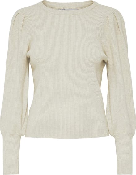 ONLY ONLKATIA L/S PUFF O-NECK KNT Dames Trui - Maat XL