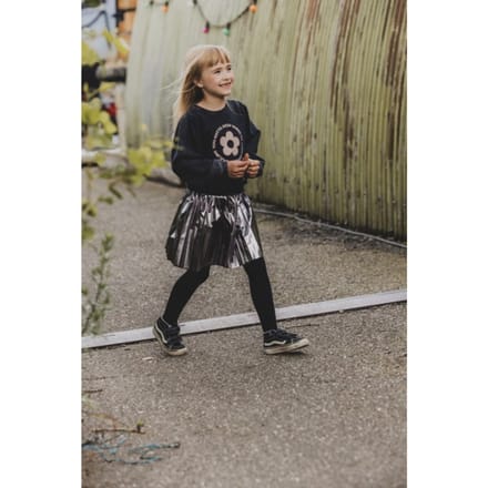 LOOXS Little Meisjes rok - Maat 92 in de kleur silver van 95% POLYESTER 5% SPANDEX - 2433-7708-435