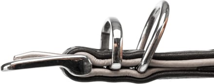 Trixie Active Comfort halsband - leer - 25 mm x 31-37 cm