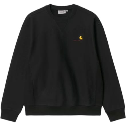 fenol Carhartt Wip Amerikaans script zweet - zwart