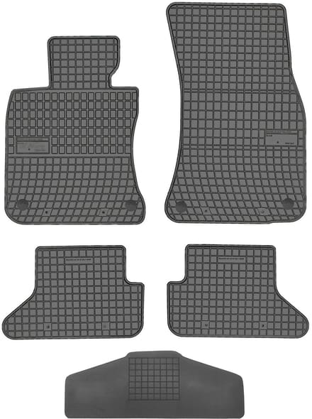 Frogum ET411197 - BMW 6 E64 Cabrio - Rubbermatten - Zwart - 2003-2010