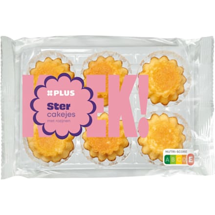 Stercakejes roomboter 6 stuks