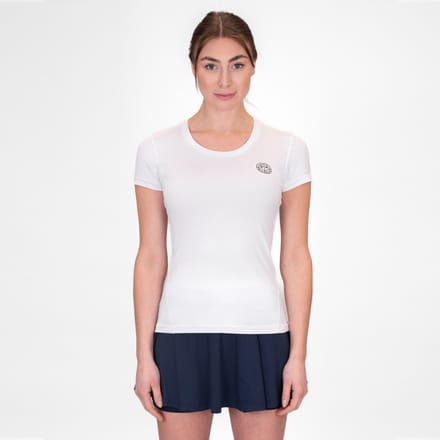 BIDI BADU Crew T-shirt Dames-Wit