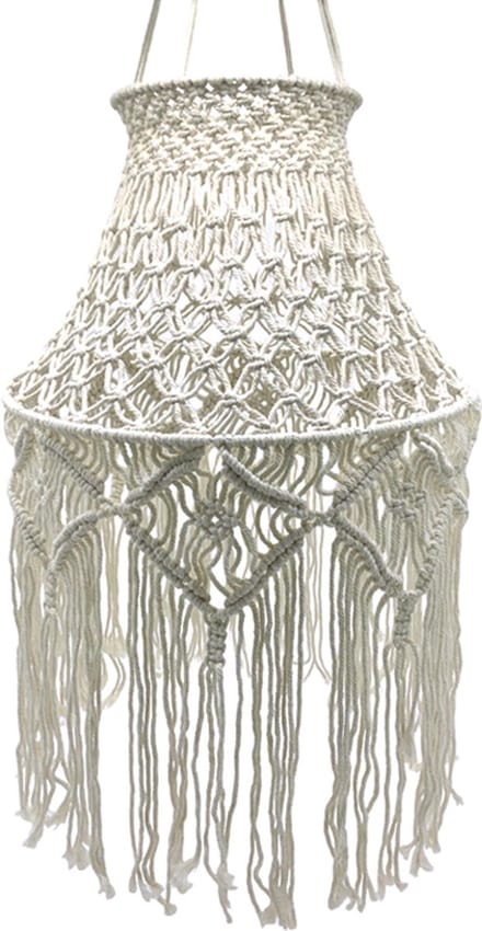 Lavandoux - Macramé Lampenkap - Bohemian - Ø40cm - Naturel