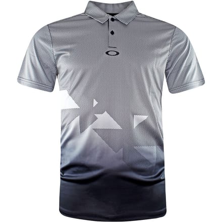 Oakley Collared lichtgrijs heren Offset Urban Golf poloshirt 433689 02E