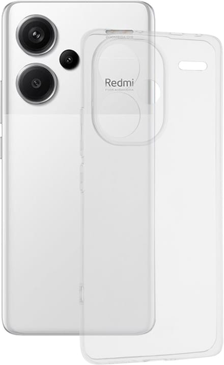 Hoesje geschikt voor Xiaomi Redmi Note 13 Pro Plus - Techsuit Clear Silicone Back Cover - Transparant