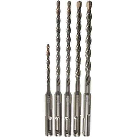 Milwaukee SDS-plus borenset M/2 Ø 5-6x110 / 6-8-10x160mm (5-delig)
