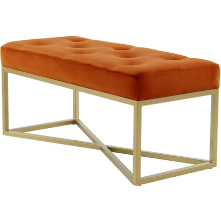 Bankje Cameron velvet | Underbar