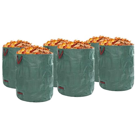 vidaXL - Tuinafvalzakken - 12 - st - 500 - l - Groen - Polypropyleen