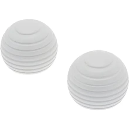 Decomode Eindknop Gordijnroede Bol Wit 28mm 2st