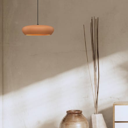 Zambelis Hanglamp 2591, terracotta, Ø 29 cm, klei, G9