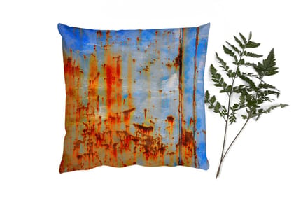 Sierkussens - Kussentjes Woonkamer - 60x60 cm - Staal - Roest - Vintage