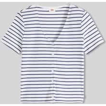 Levi's Muse Ss Tee Penelope Stripe Peacoat Stri Taglia: S | Maglie Sportivi Outlet | Donna