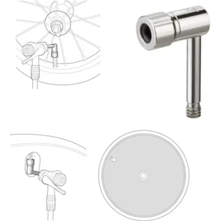 Ventieladapter Topeak Pressure-Rite Presta