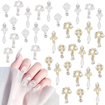 Dailygoods - 36 Stuks Luxe Nagelbedels voor Nailart