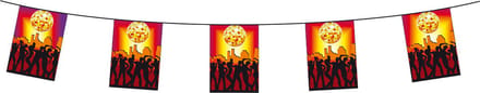 Feestartikelen en versieringen - seventies/eighties slingers - disco thema - 3 meter