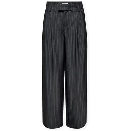 Broek Only Nisa Life Trousers - Dark Grey Melange