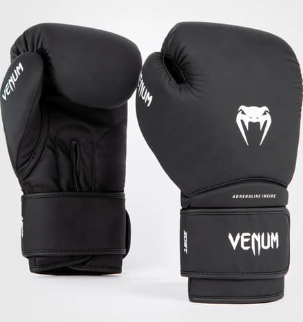 Venum Contender 1.5 Kids Bokshandschoenen Zwart Wit - 4 OZ