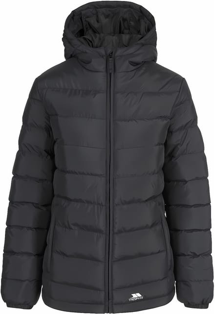 Trespass damesjas Elegant - Gevoerde damesjas, zwart