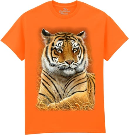 Tijger Graceful Tiger The Coloured House T-shirt M