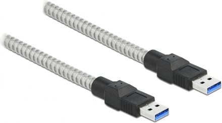 DeLOCK USB naar USB kabel - USB3.0 - tot 2A / metaal - 0,50 meter