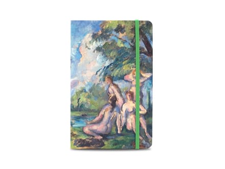 Lanzfeld Cézanne - Notitieboek A6 - Gelinieerd - Les Baigneuses - 36 Pagina's - Softcover