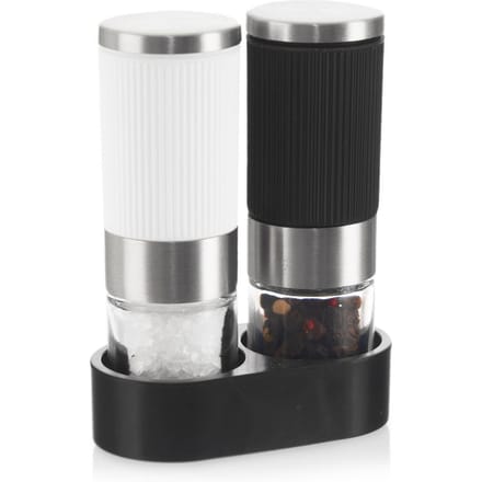 Orion - Peper- en zoutstel - Handmatig - Glas - Keramisch maalmechanisme