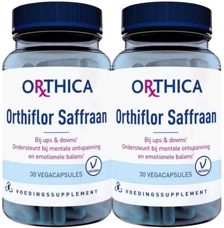 Orthica - Orthiflor Saffraan - 2 x 30 tabletten - Voordeelverpakking