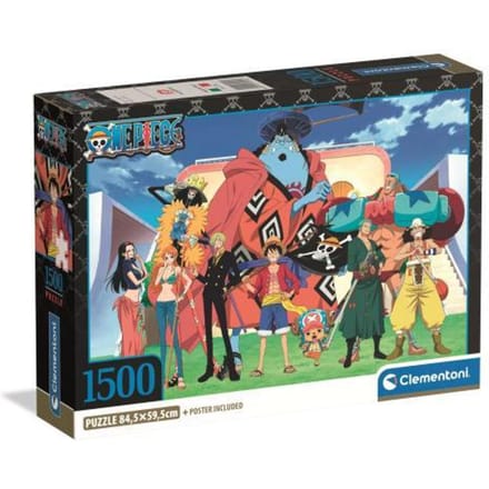 Clementoni - Puzzel - 1500 Stukjes - One Piece Compact Box - Puzzel Voor Volwassenen