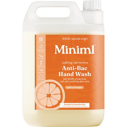 Miniml Anti-BacteriÃ«le Handzeep Zoete Clementine 5L Grootverpakking