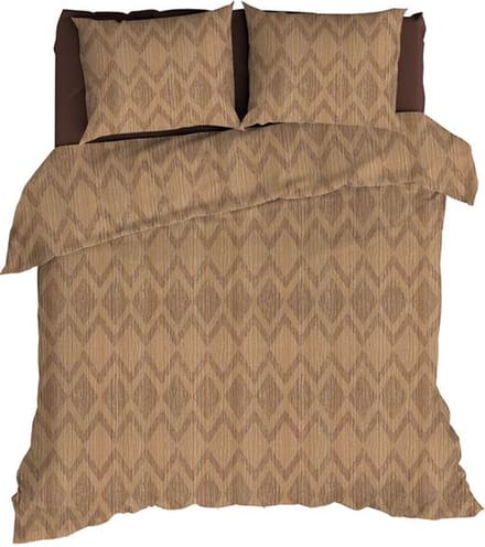 Romanette Mazzini Dekbedovertrek - Extra breed - 260x200/220 cm - Camel