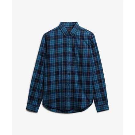 Superdry - Vintage Check Overhemd - Heren - Lange mouwen shirts