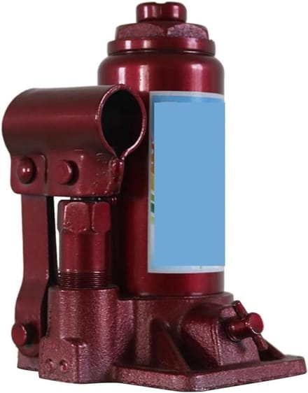 Hydraulische Krik - Autokrik Verticale - Voertuigen Ondersteunen - Stalen Constructie - 32 Ton Capaciteit - Zwart