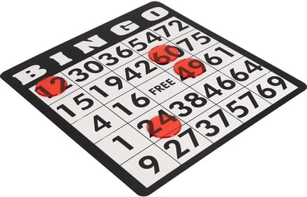 Buffalo Bingo set Color