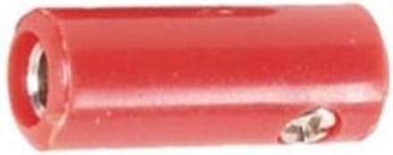 Bananenplug contra rood