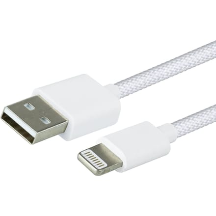 Kabel Green Mouse USB-A to Lightning data Woven 2m
