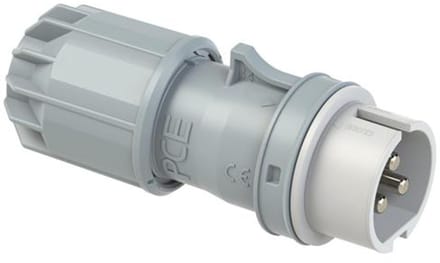 CEE - contactstop 16A - 3 polig - wit - IP44 - voor 42V toepassingen