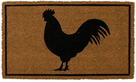 deurmat kokos haan 75cm
