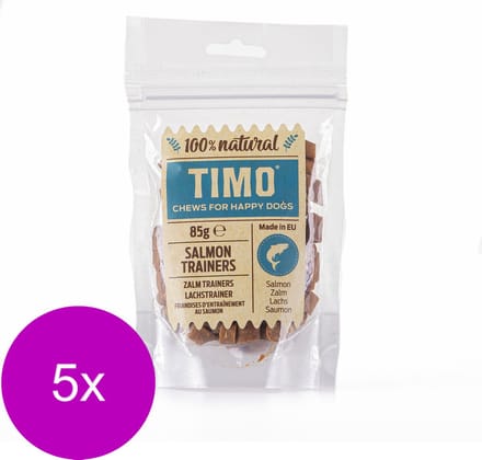 Timo Trainers Zalm - Hondensnacks - 5 x 85 g
