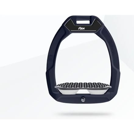 Veiligheid stirrups voor endurance paardrijden Rood/Grijs/Wit Flex-On Safe-On