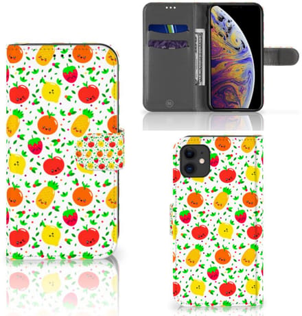 Apple iPhone 11 Book Cover Fruits