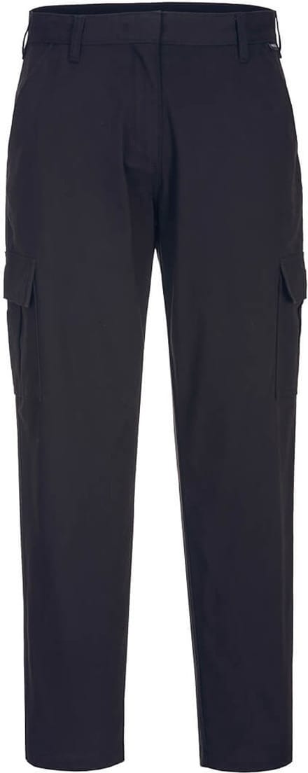 Portwest Dames Stretch Cargo Broek S233 - Zwart - 40