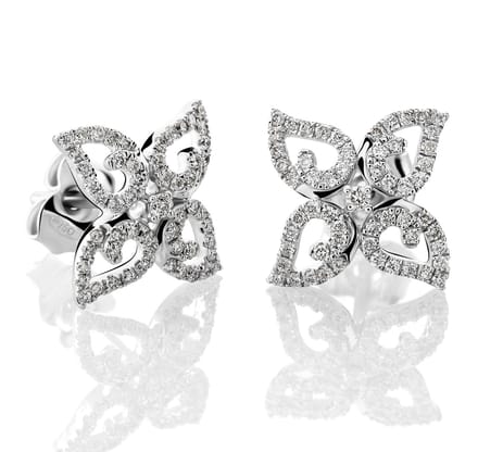 Orphelia OD-5321 - Oorstekers - 18 Karaat Witgoud / Diamant 0.36 ct